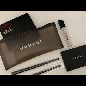 Morphe whoa la la lip set & eye kit + bag